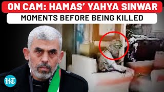 On Camera Hamas Chief Yahya Sinwar’s Last Moments Before Being Killed By Israel Seen Throwing… [upl. by Odarnoc887]