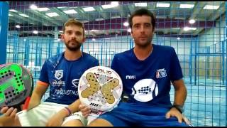 Padel Wall Joma Madrid Challenger  Declarações de Vasco Pascoal [upl. by Aneerb]