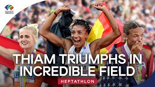 Womens Heptathlon  World Athletics Championships Oregon 2022 [upl. by Adnhoj]