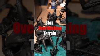 Painting warhammer Terrain  Just do it [upl. by Narhet994]