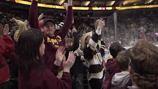 Bronco Hockey Moment Frozen Faceoff History [upl. by Gonzales]