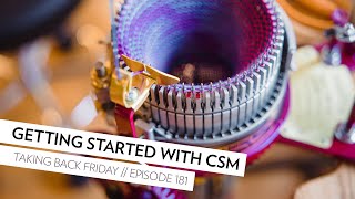 Erlbacher Speedster Circular Sock Knitting Machine CSM its here  Episode 181  TBF [upl. by Leann]