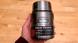 Thermos 16 oz Food Jar Review And Test [upl. by Guthrie413]