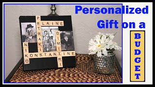 Personalized Scrabble Name Wall Decor Piece [upl. by Ingles]