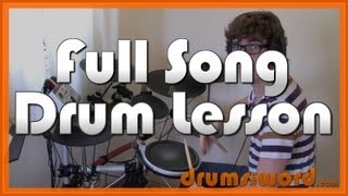 ★ Dont Look Back In Anger Oasis ★ Drum Lesson PREVIEW  How To Play Song Alan White [upl. by Lydia]