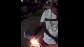 Cosculluela Muestra Fanatico quemando boletas del concierto de Anuel AA en el Choliseo 2018 🤔🤔 [upl. by Lida610]