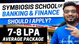 Symbiosis School of Banking amp Finance SSBF  Should I apply  Average package INR 78 LPA [upl. by Esinev768]