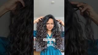 Curly Hair I wanted vs Curly Hair that I have  Curly Wavy Hair  Curly Hair Routine  Wavy Hair [upl. by Caia]