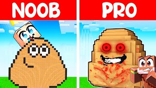 POU vs EVIL POU in Minecraft cu Dariusel2012 [upl. by Yendis]