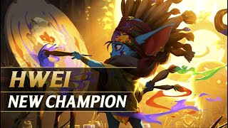 HWEI NEW MAGE CHAMPION PREVIEW  League of Legends [upl. by Enirehtac]