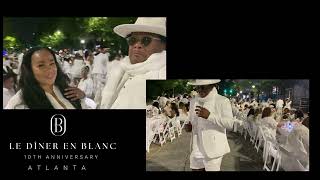 Le Diner en Blanc Atlanta 2024 10th Anniversary [upl. by Eirelav]