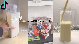 Random Refilling and Restocking TikTok Compilation 8 [upl. by Etnahsa]