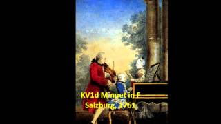 Mozarts first compositions [upl. by Notrab309]