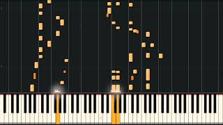 Hugh Laurie  Swanee River  Synthesia Piano Tutorial [upl. by Airekal]