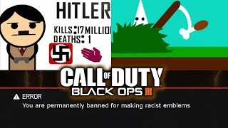 REACTING to the MOST OFFENSIVETERRIBLE Emblems in BLACK OPS 3 BO3 FUNNY EMBLEMS [upl. by Elleirad]