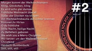 15 Weihnachtslieder auf der Gitarre  Die schönsten Weihnachtslieder 2  Video Mix  Playlist [upl. by Attenborough]