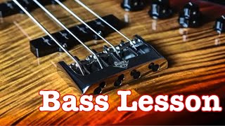 Bittersweet  Hoodoo Gurus bass lesson [upl. by Ecnahc]