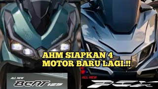 AHM SIAPKAN MOTOR BARU LAGI DI 2024🔥ALL NEW HONDA BEAT 125 NEW HONDA PCX 160 NEW HONDA ADV DLL [upl. by Kappenne]