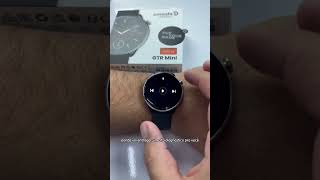 AMAZFIT GTR MINI  APRESENTANDO O NOVO SMARTWATCH DA XIAOMI [upl. by Kimitri]