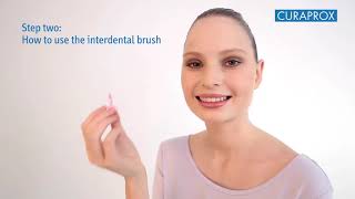 Instructions to use Curaprox Interdental Brushes [upl. by Melton]