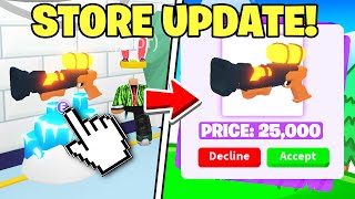 SELL from your HOUSE STORE UPDATE Adopt me [upl. by Sseb596]