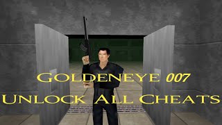 GoldenEye  Unlock All Cheats  Beating All Target Time [upl. by Lucrece]