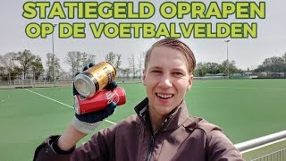 STATIEGELD🤑 ZOEKEN OP DE VOETBALVELDEN🤑 [upl. by Arvid]