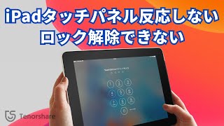 【最新】iPadのタッチパネルが全く反応しない時のロック解除方法｜Tenorshare 4uKey [upl. by Bird]