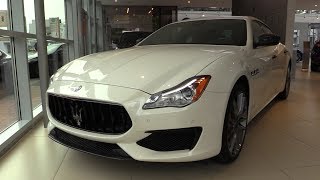 INSIDE the NEW Maserati Quattroporte 2017 Start Up In Depth Review Interior Exterior 2018 [upl. by Netsuj381]