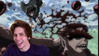 Elrubius reacciona Levi vs zeke [upl. by Alleris]