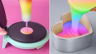 1000 Amazing Rainbow Cake Decorating Ideas  So Yummy Chocolate Cupcake Dessert and More [upl. by Iphagenia245]