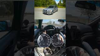 370 HP BMW E46 320D M57 SWAP  MODIFIED  Acceleration  Very Fast DİESEL POWER [upl. by Treulich]