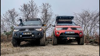 MITSUBISHI L200⛰️ 136 PS vs 205 PS  410 vs 488 diff ratio 🔥OFF ROAD 🇹🇷 TURKIYE BLACKSEA 🌰 [upl. by Megen]