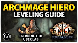 PoE 324 Leveling Guide for Archmage Hierophant Ball Lightning [upl. by Harry644]