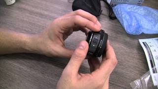 Panasonic Lumix G X Vario PZ 14  42 mm  F 35  56 Lens Unboxing Hands On [upl. by Dew]