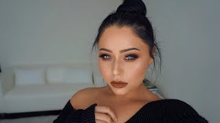 Warm FALL Smokey Eye Makeup Tutorial [upl. by Paff970]