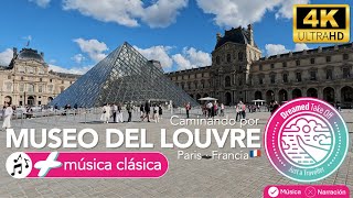 Museo del Louvre El museo más visitado del mundo Paris Francia 🇫🇷 4K [upl. by Elsinore]