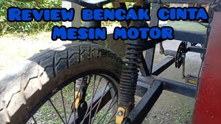 Wow  Viral Review odong odong atau becak cinta mesin motor😎 [upl. by Hemminger161]