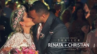 O Casamento mais Romântico do Mundo  Renata amp Christian l Pousada Cheiro de Mar  Trailer [upl. by Yrtneg]