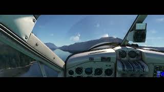 DHC2 Beaver Flight in Port Neville [upl. by Riek635]