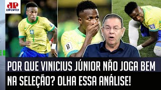 quotO Vinicius Júnior na Seleção PARECE OUTRO JOGADOR SABE qual é o GRANDE PROBLEMA do Brasilquot [upl. by Belia221]