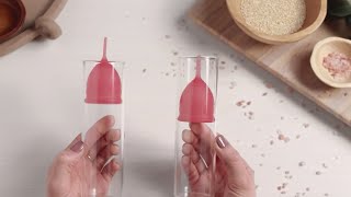 How to Insert a Menstrual Cup [upl. by Mikes]