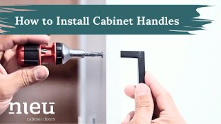 Easy DIY Installing Cabinet Knobs amp Handles Like A Pro [upl. by Elyrad]