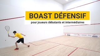 SQUASH  Maîtriser le boast défensif [upl. by Sillert]