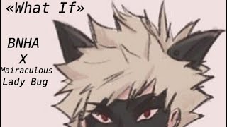 «What If» “Bakugou Was Cat Noir”ASMRBNHA x Miraculous Ladybug Comic [upl. by Yecies293]