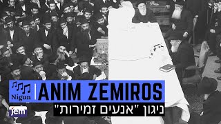 Niggun Anim Zemiros  Farbrengen with the Lubavitcher Rebbe [upl. by Auqinehs]