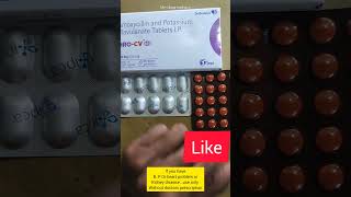 teeth pain control with clavam 625 Zerodal sp metrogyl400 tablet [upl. by Silra]