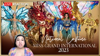 REACTION TH Miss Grand International 2023  National Costume Competition I Sprite Bang [upl. by Elda]