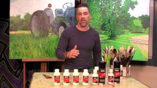 Acrylic Varnish  The Pros And Cons  Acrylic Painting  Liquitex [upl. by Amzaj]