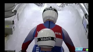 Luge World Cup Doubles in Innsbruck Igls 23112019 [upl. by Aneekal620]